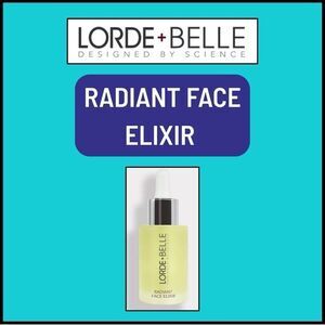 NIB Lorde + Belle RADIANT FACE ELIXER - Light Antioxidant Face Oil - MSRP $69